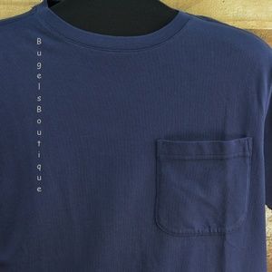 Outdoor Life Plain Blue Pocket Tshirt 